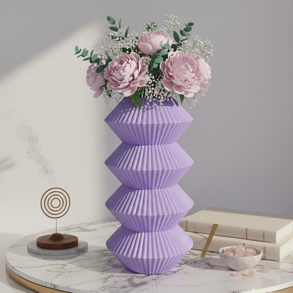 Edge Decorative Vase - Bubbles