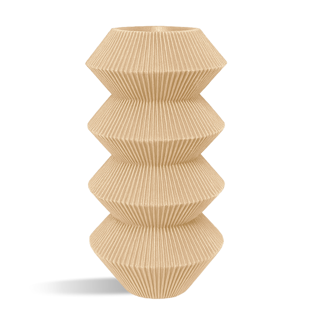 Edge Decorative Vase - stripes