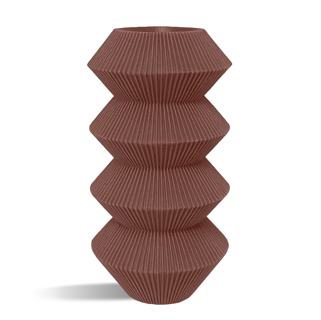 Edge Decorative Vase - stripes