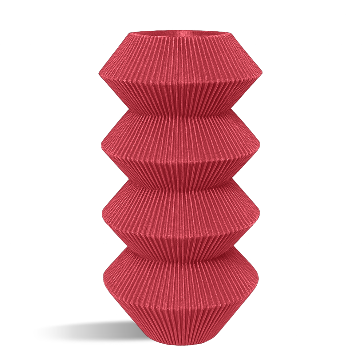 Edge Decorative Vase - stripes