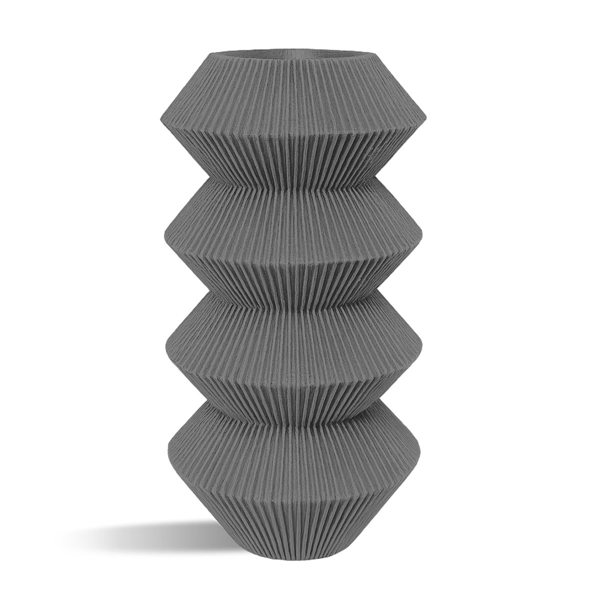 Edge Decorative Vase - stripes