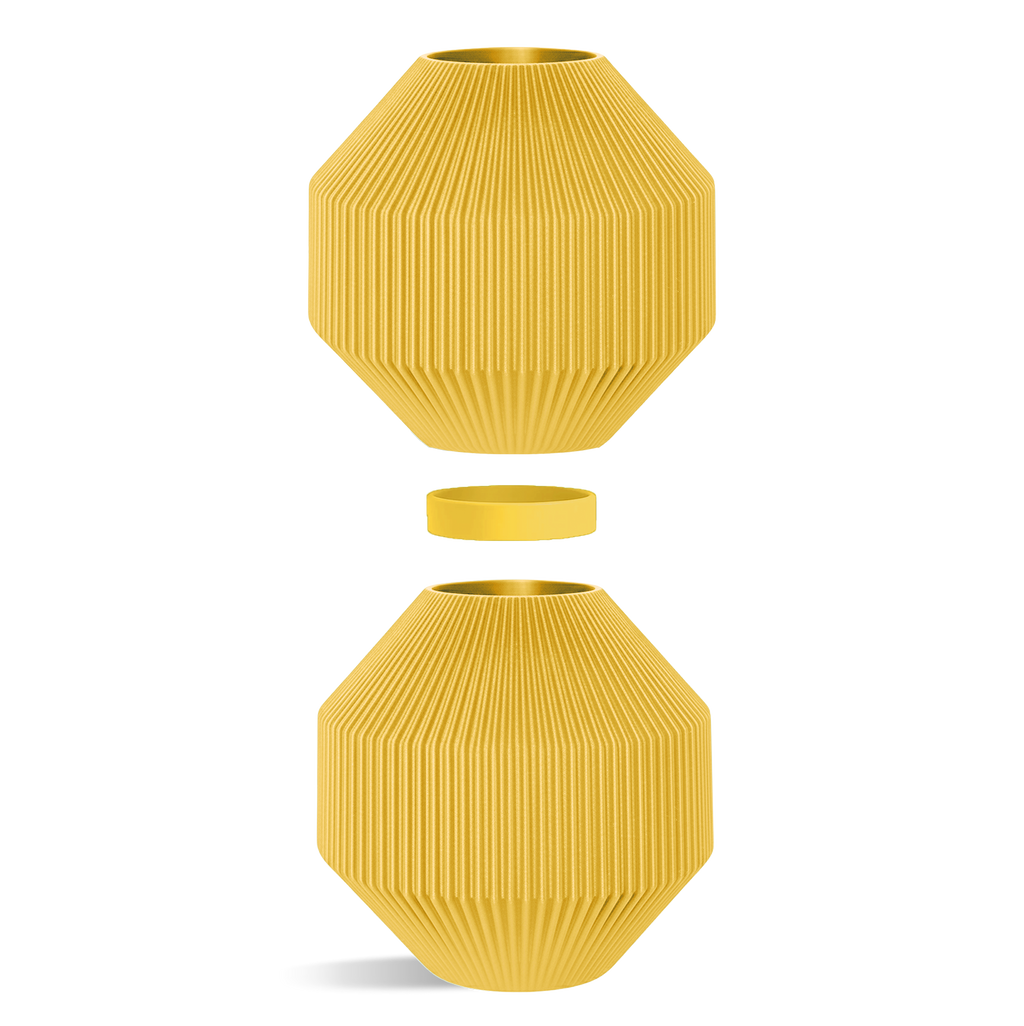 Stackable Vase Hexa - stripes