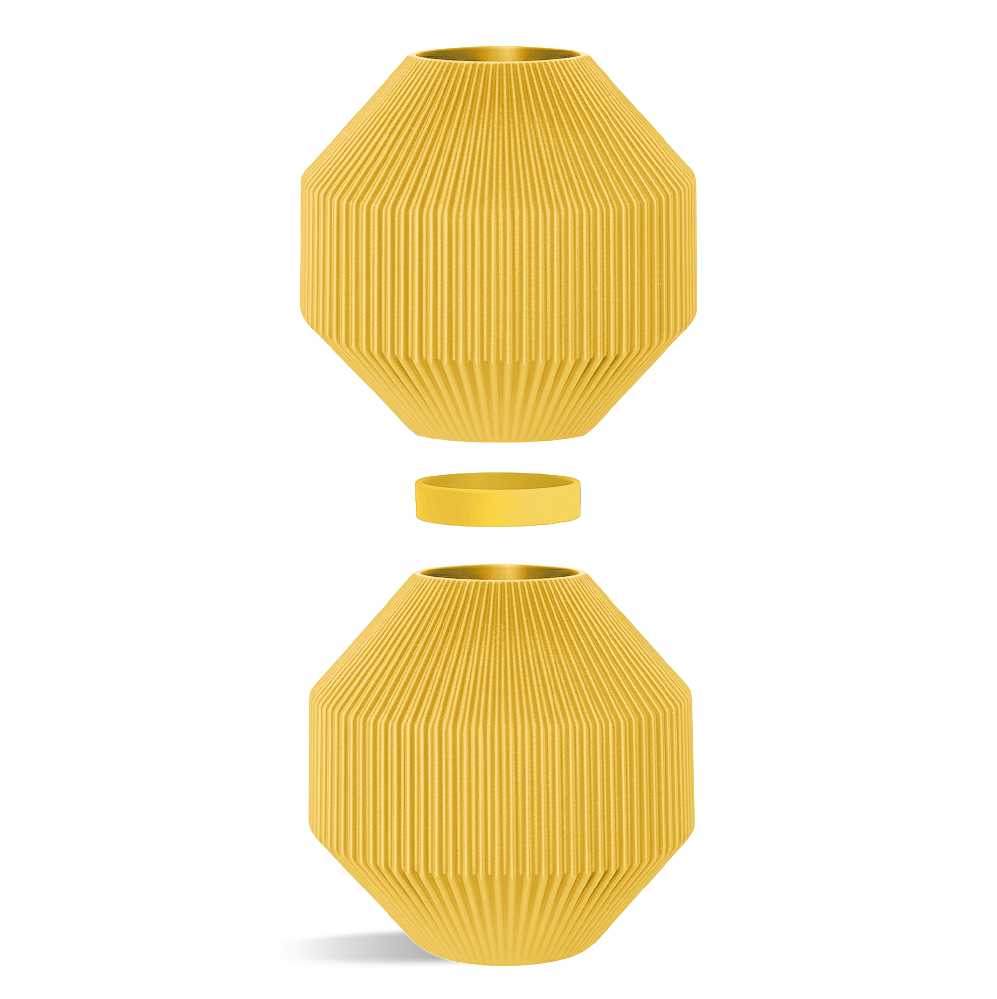 Stackable Vase Hexa - stripes