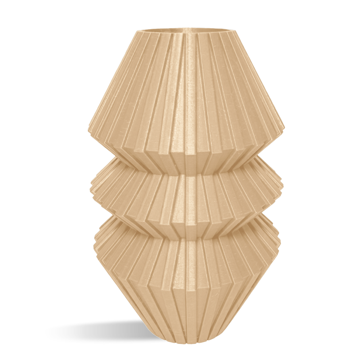 Pillar Decorative Vase - lines