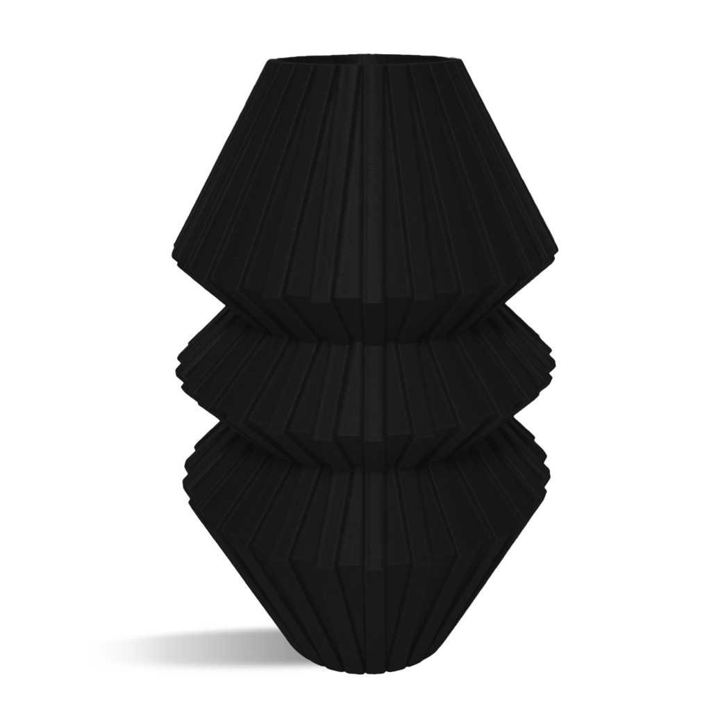 Pillar Decorative Vase - lines