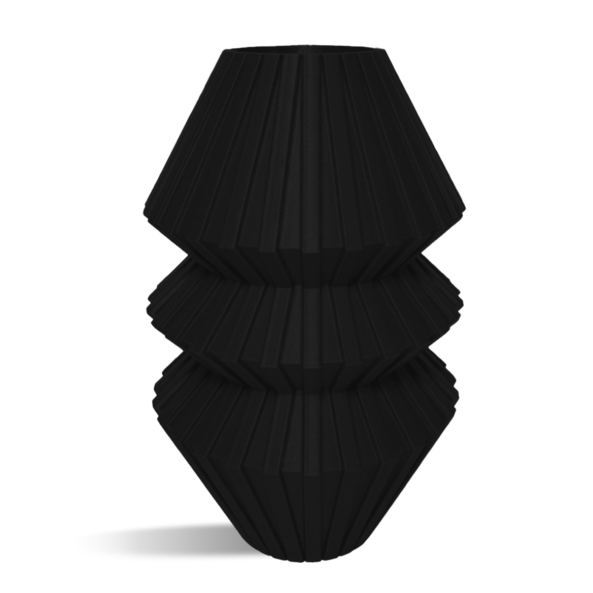 Pillar Decorative Vase - lines
