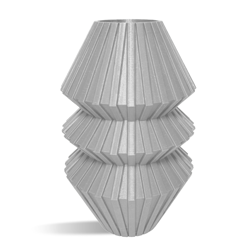 Pillar Decorative Vase - lines