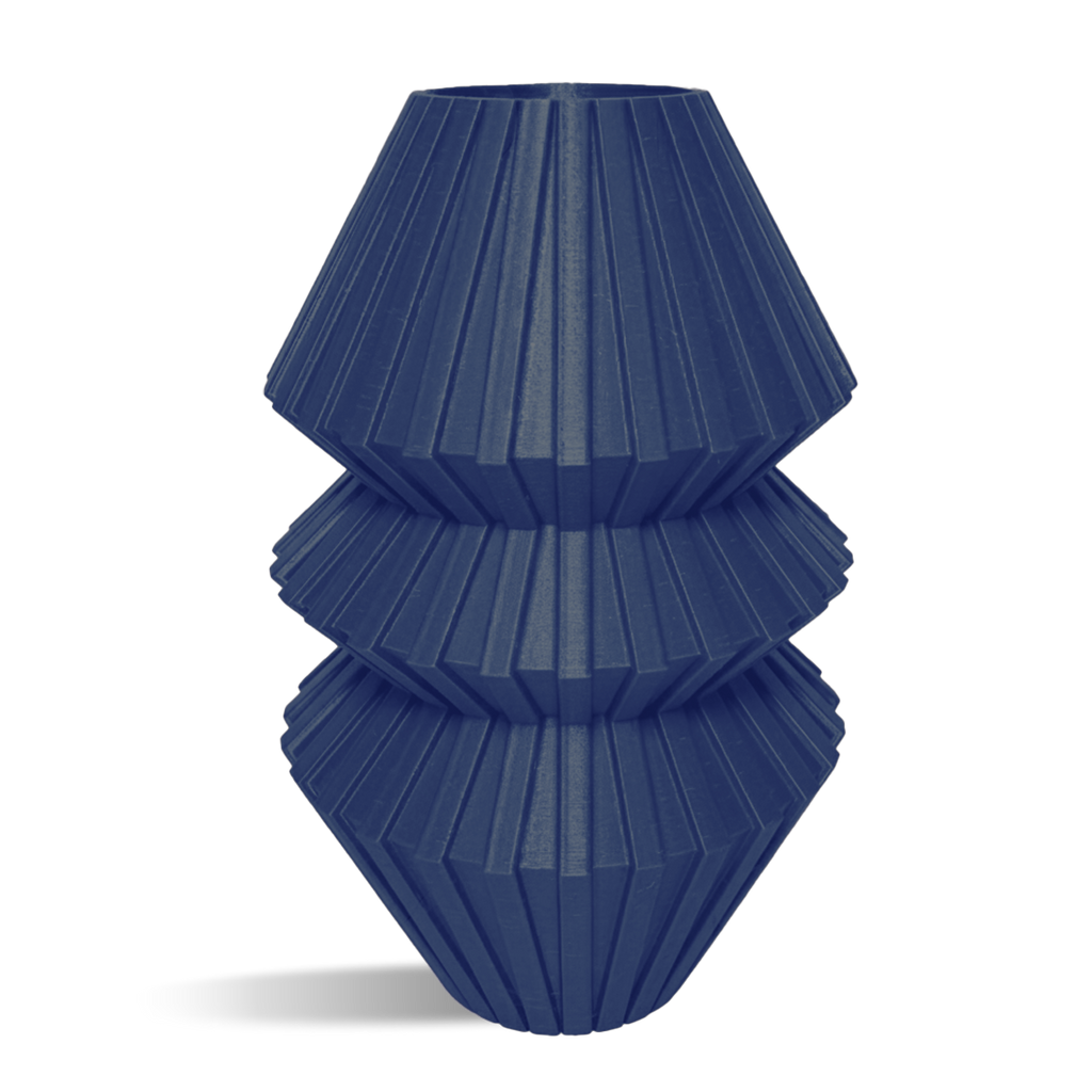 Pillar Decorative Vase - lines