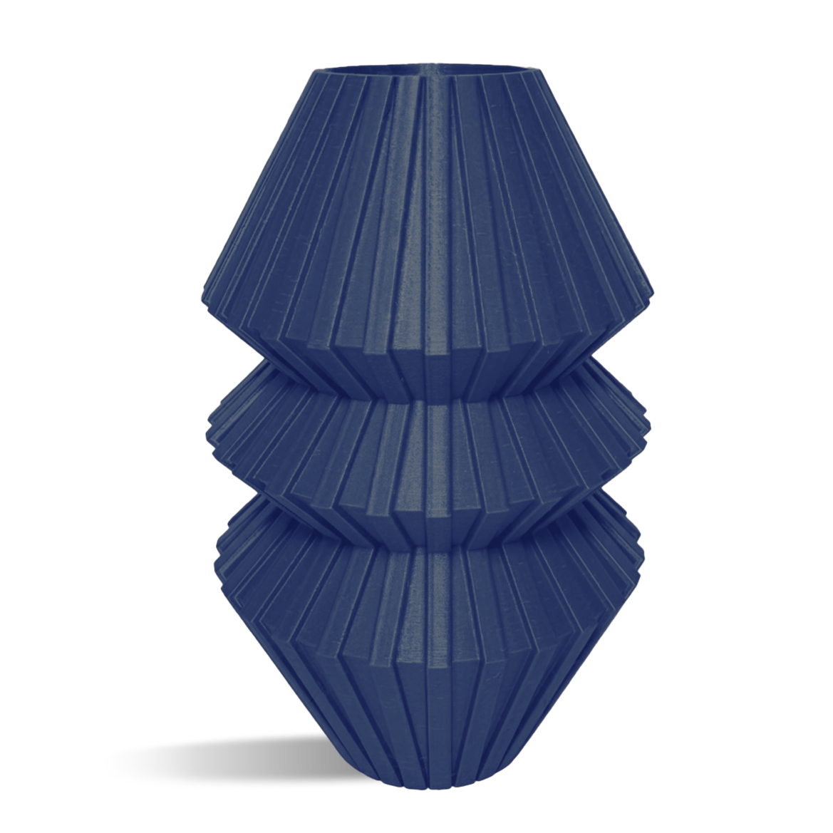 Pillar Decorative Vase - lines