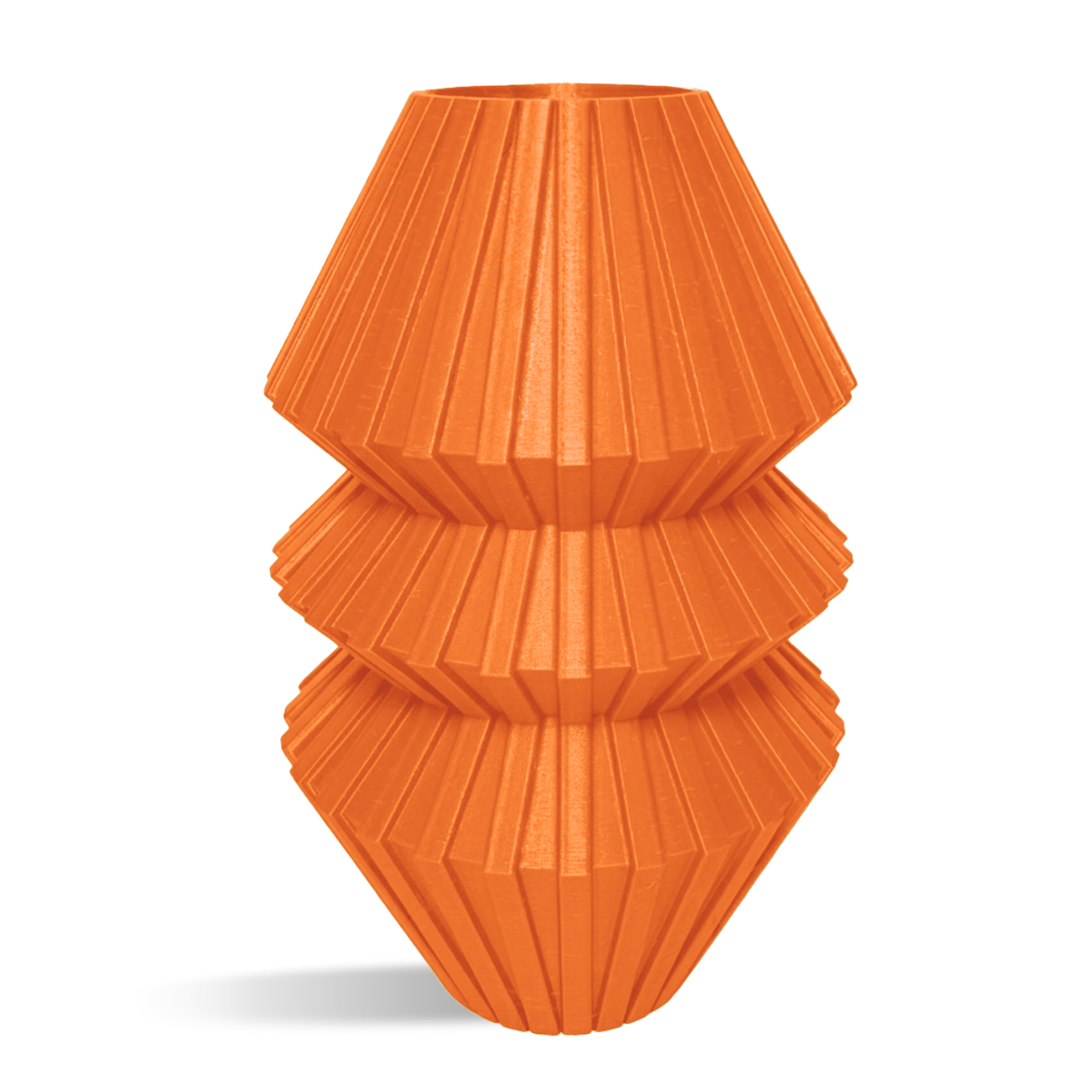 Pillar Decorative Vase - lines