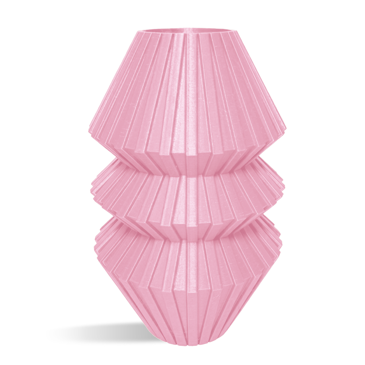 Pillar Decorative Vase - lines