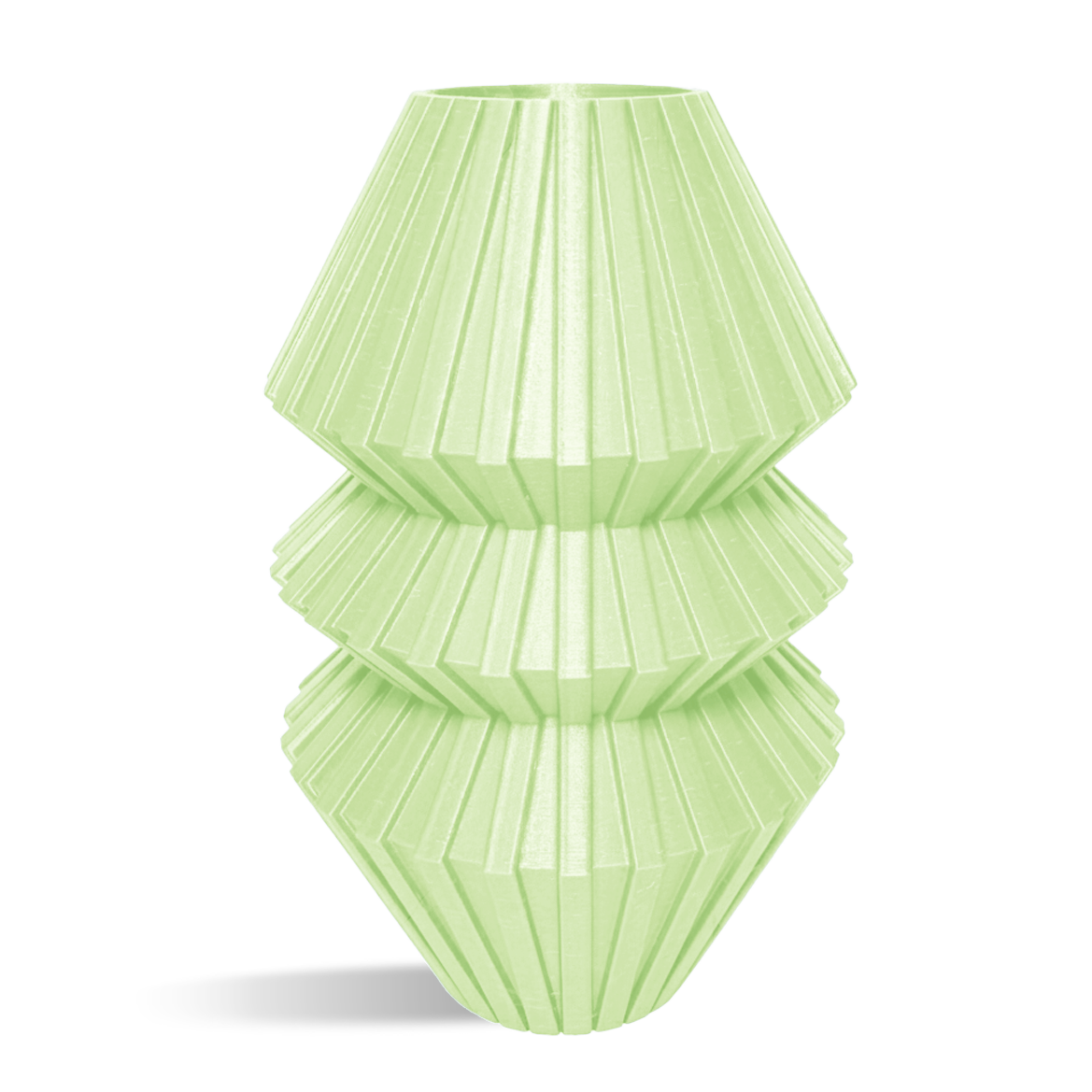 Pillar Decorative Vase - lines