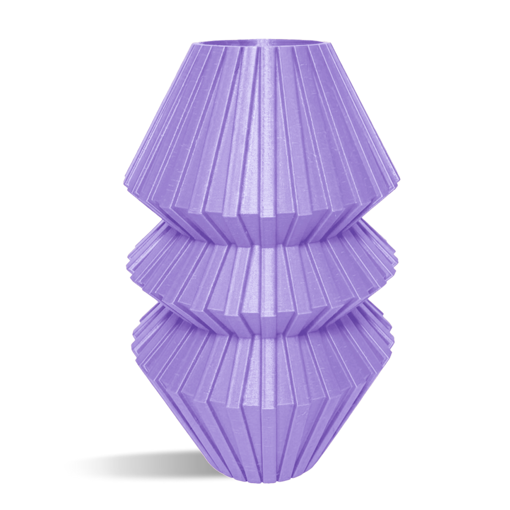 Pillar Decorative Vase - lines