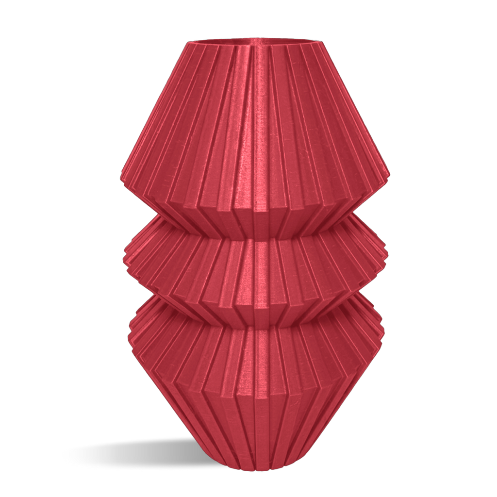 Pillar Decorative Vase - lines