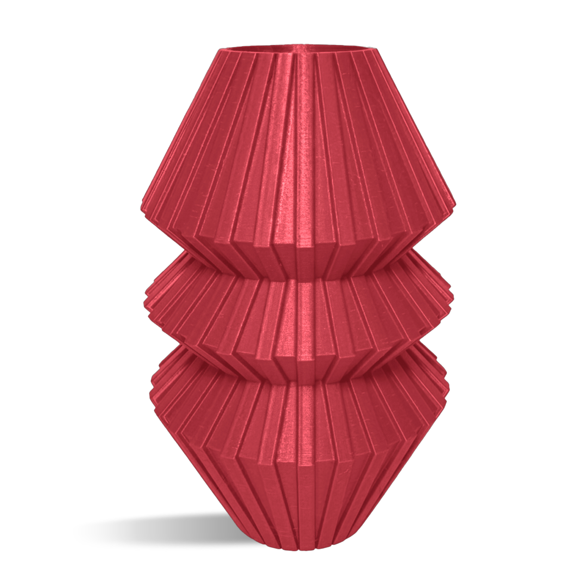 Pillar Decorative Vase - lines