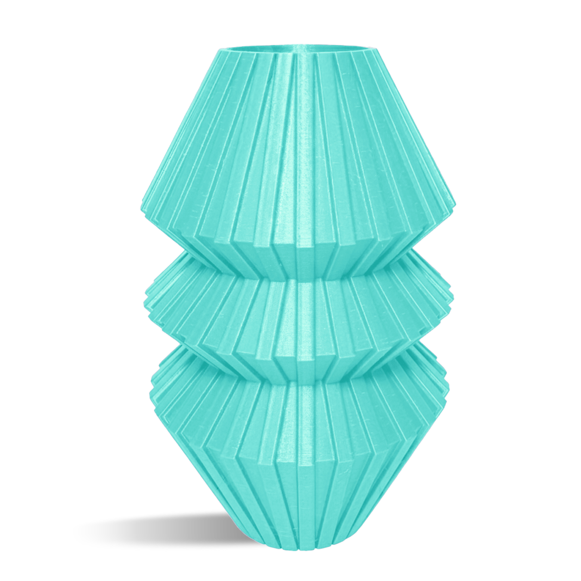 Pillar Decorative Vase - lines