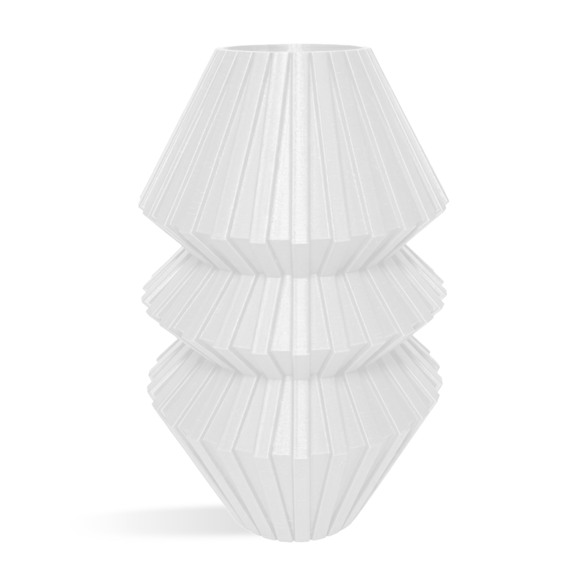 Pillar Decorative Vase - lines