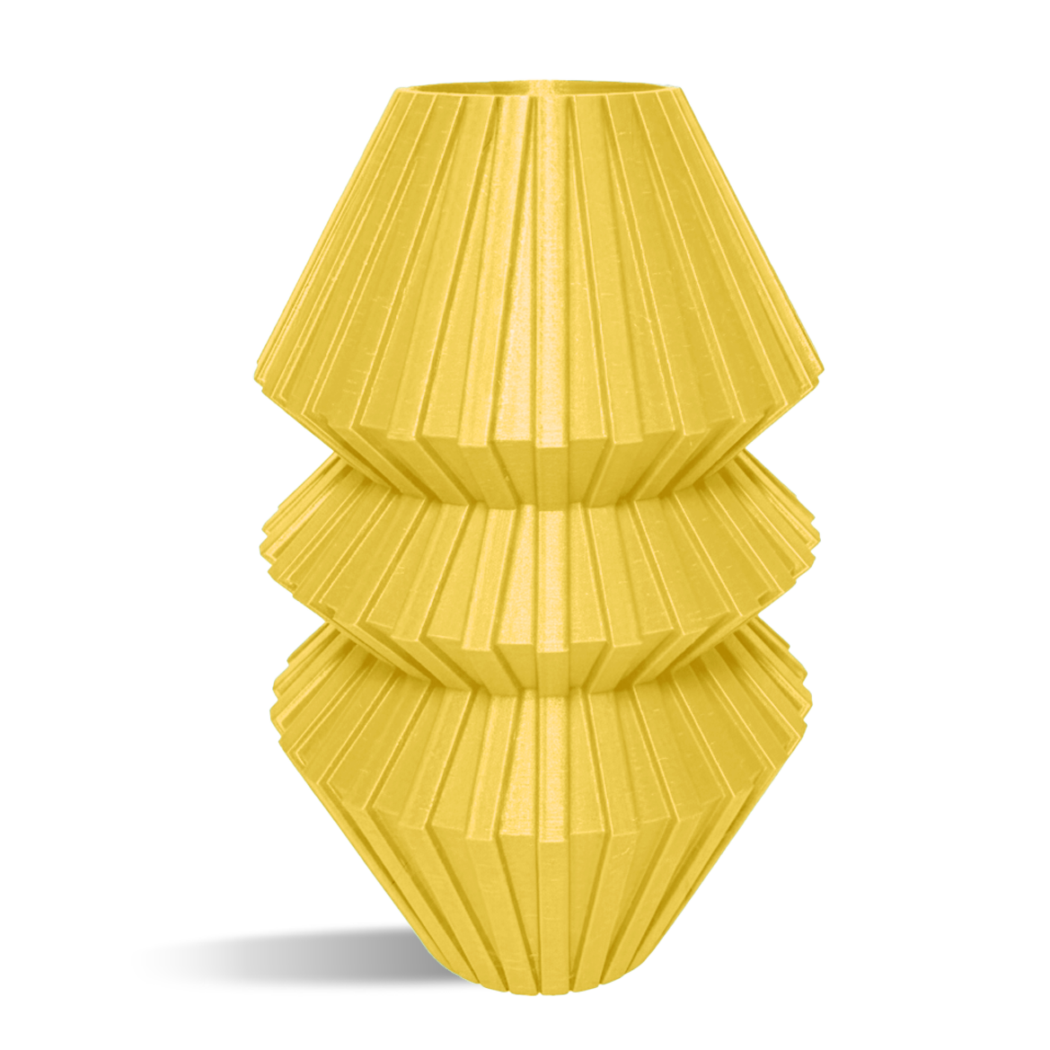 Pillar Decorative Vase - lines