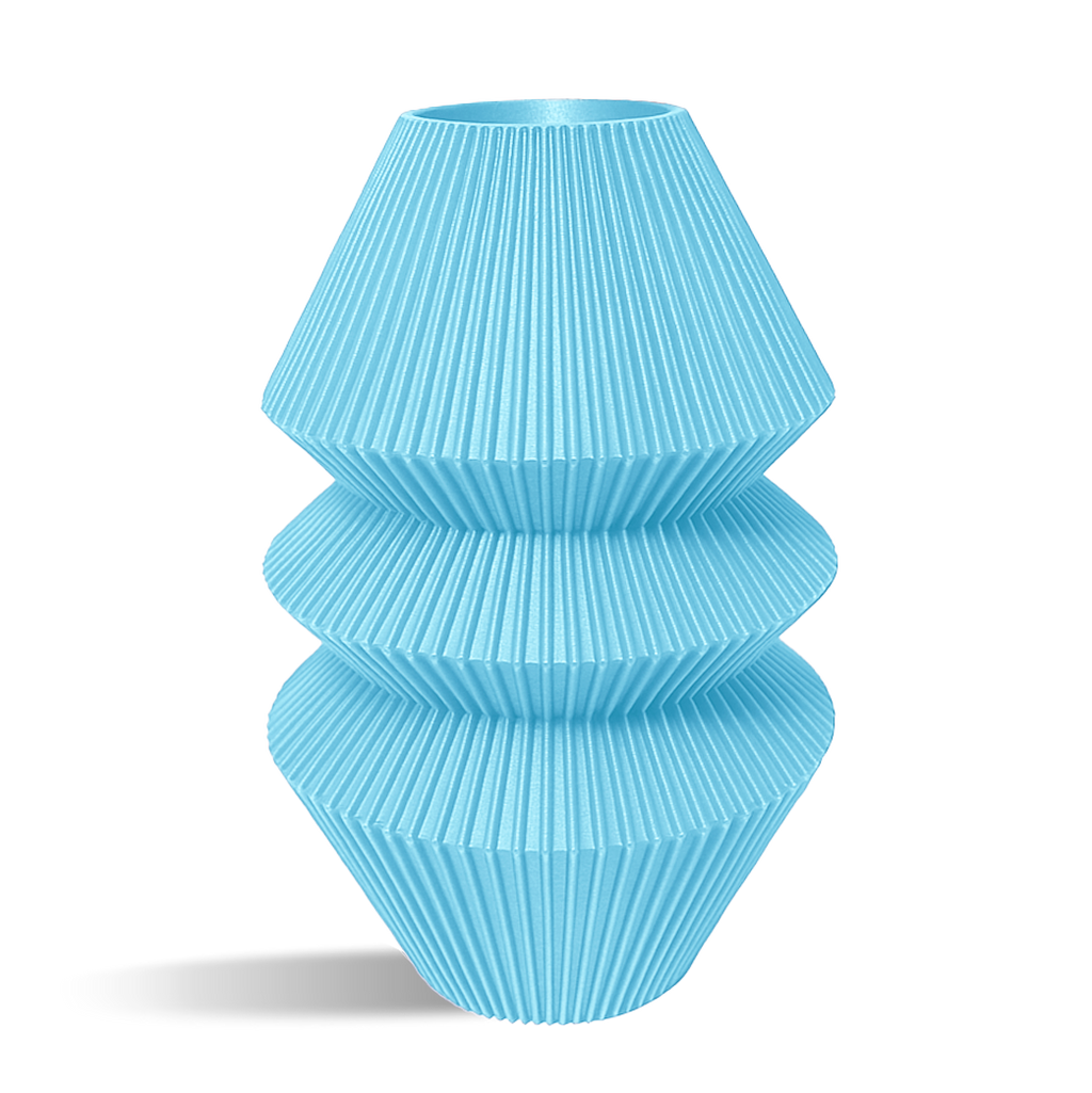 Pillar Decorative Vase - stripes
