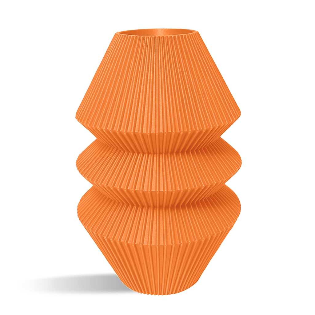 Pillar Decorative Vase - stripes