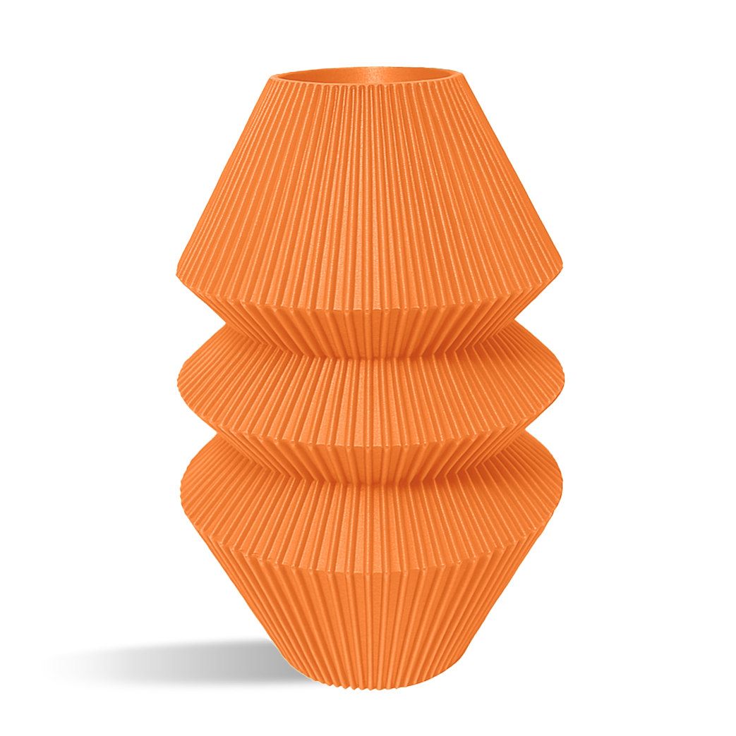 Pillar Decorative Vase - stripes