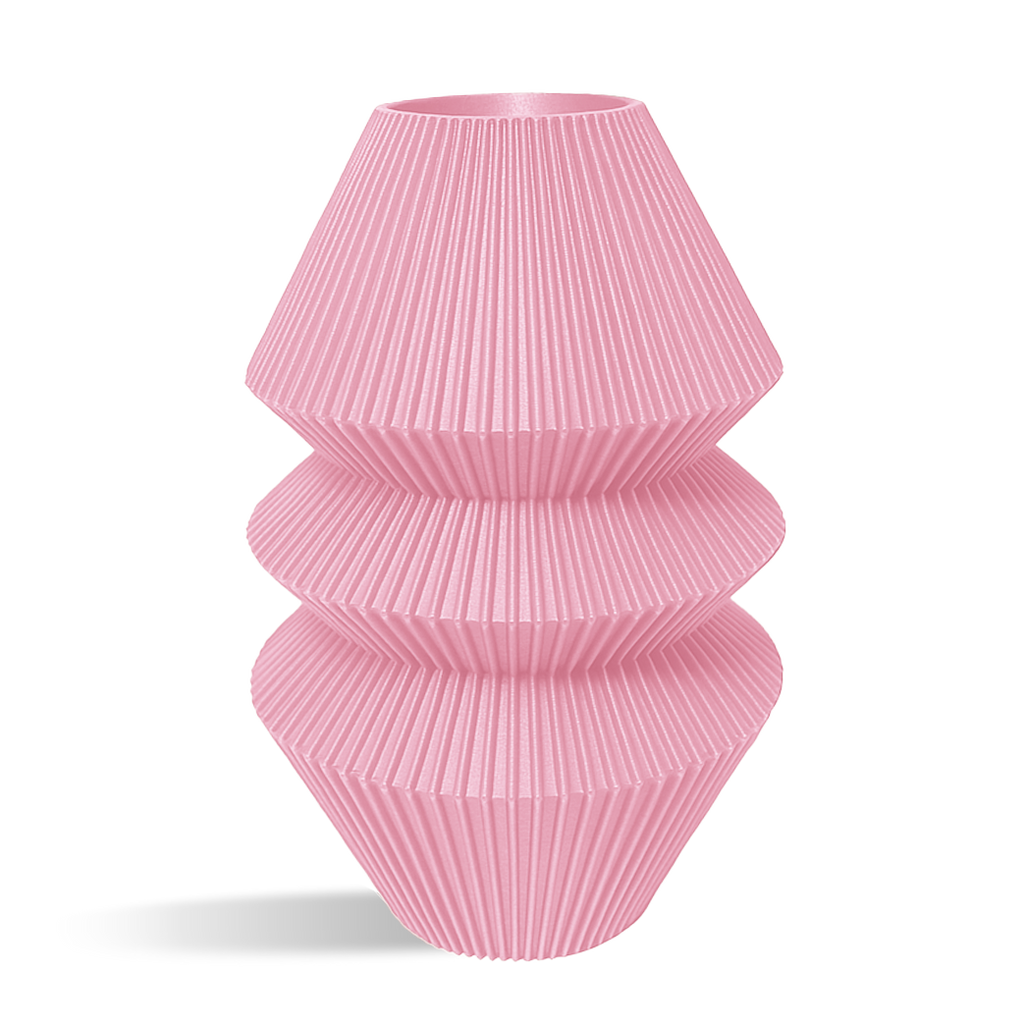 Pillar Decorative Vase - stripes