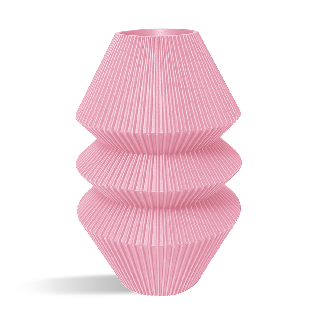 Pillar Decorative Vase - stripes