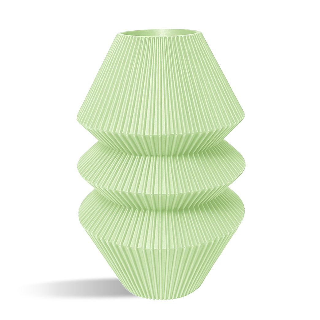 Pillar Decorative Vase - stripes