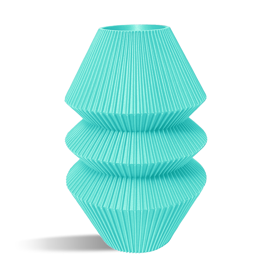 Pillar Decorative Vase - stripes