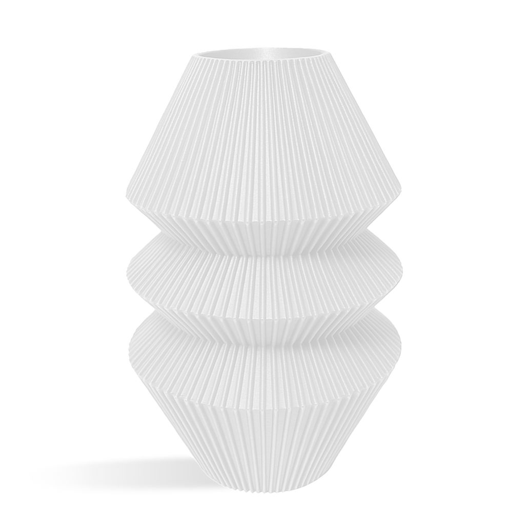 Pillar Decorative Vase - stripes