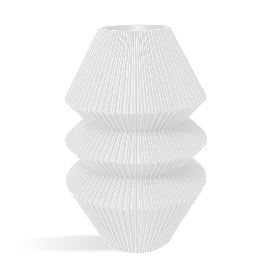 Pillar Decorative Vase - stripes
