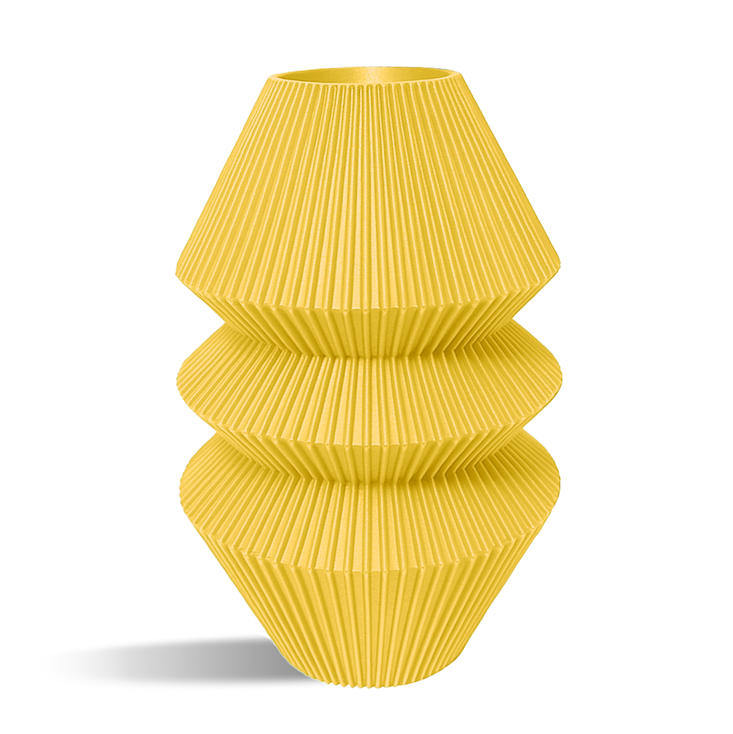 Pillar Decorative Vase - stripes