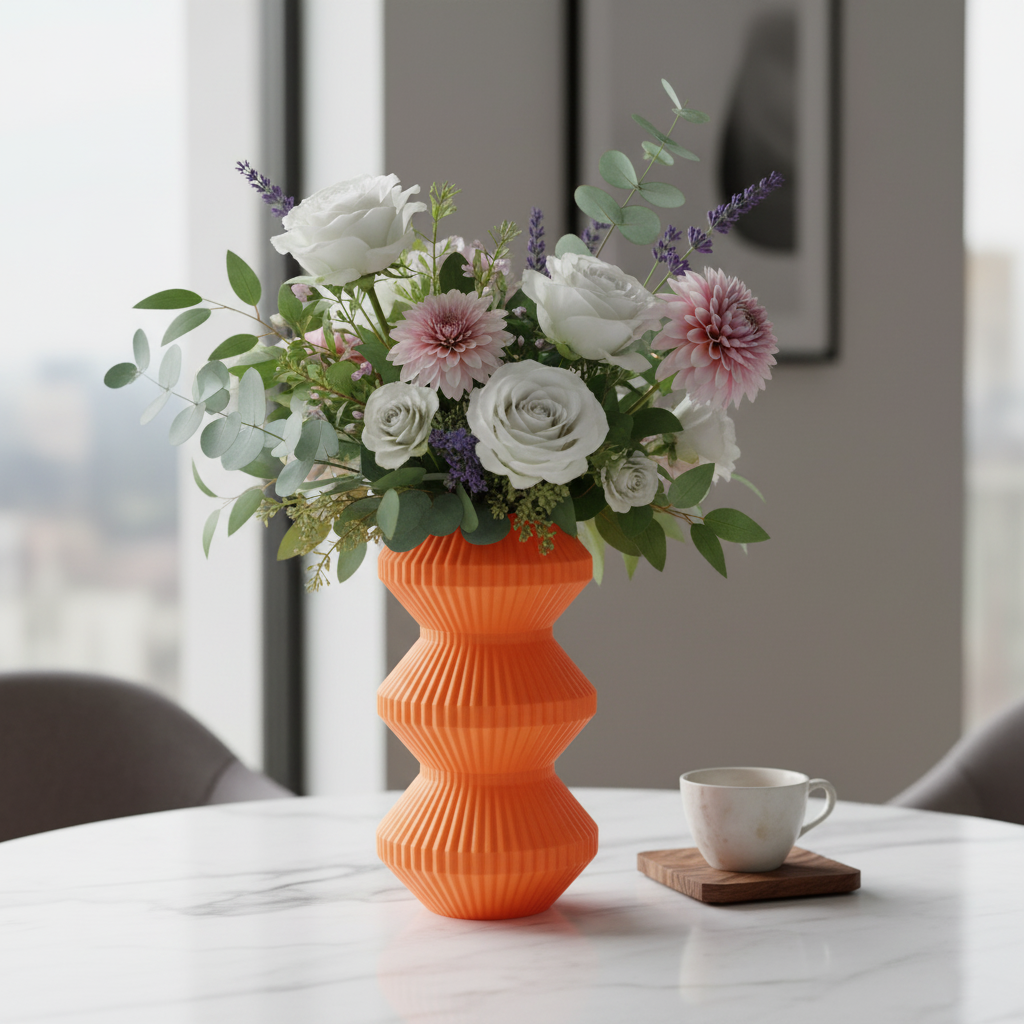 Pivot Decorative Vase - bubbles
