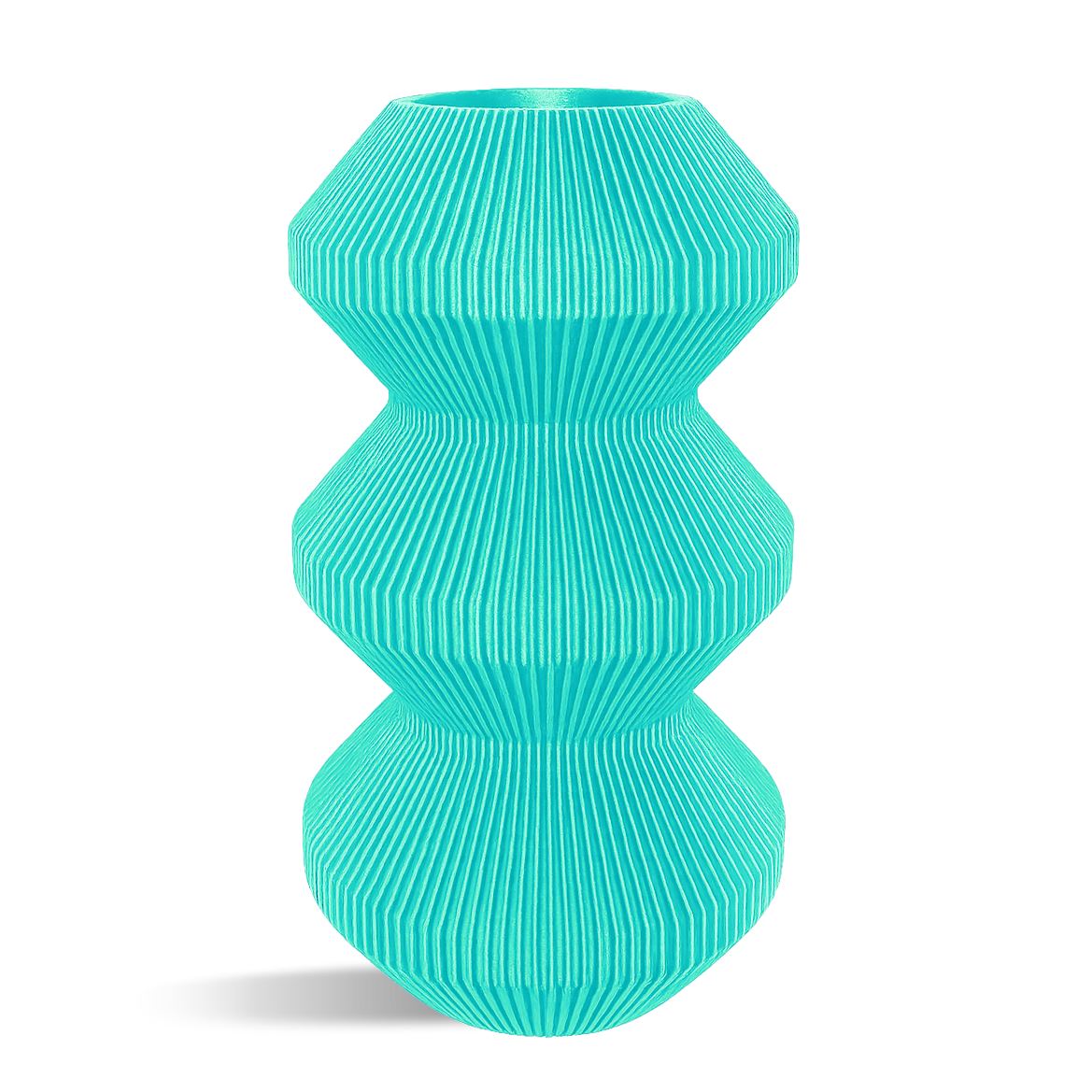 Pivot Decorative Vase - stripes