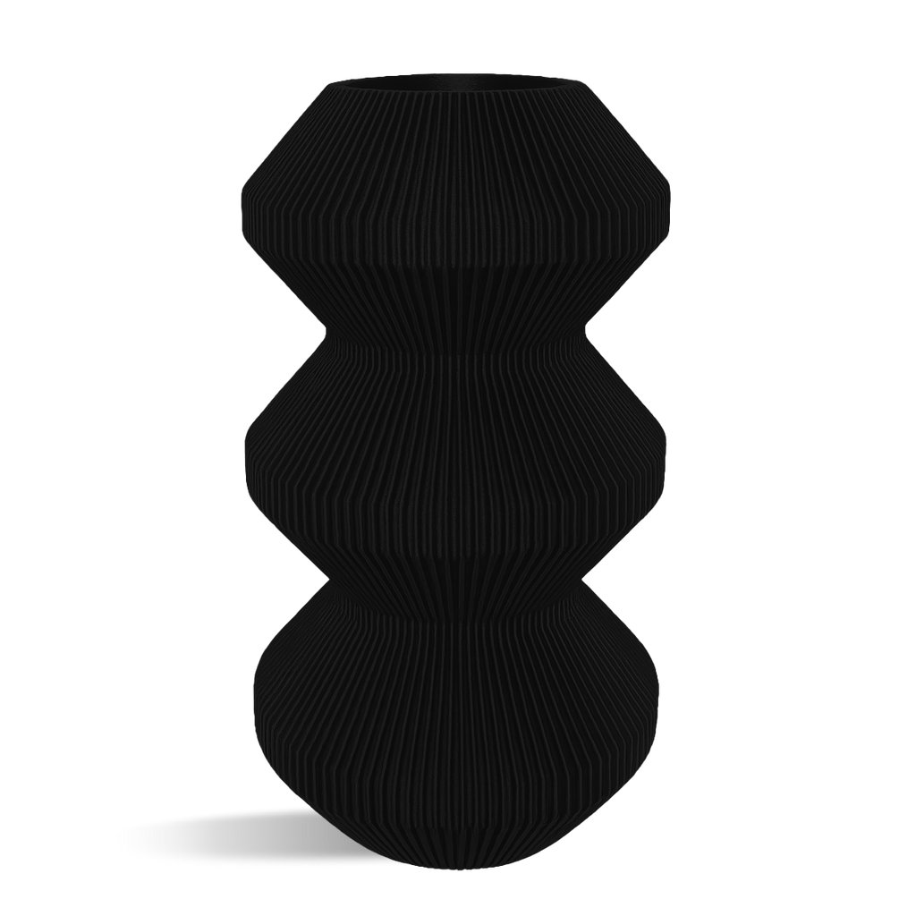 Pivot Decorative Vase - stripes