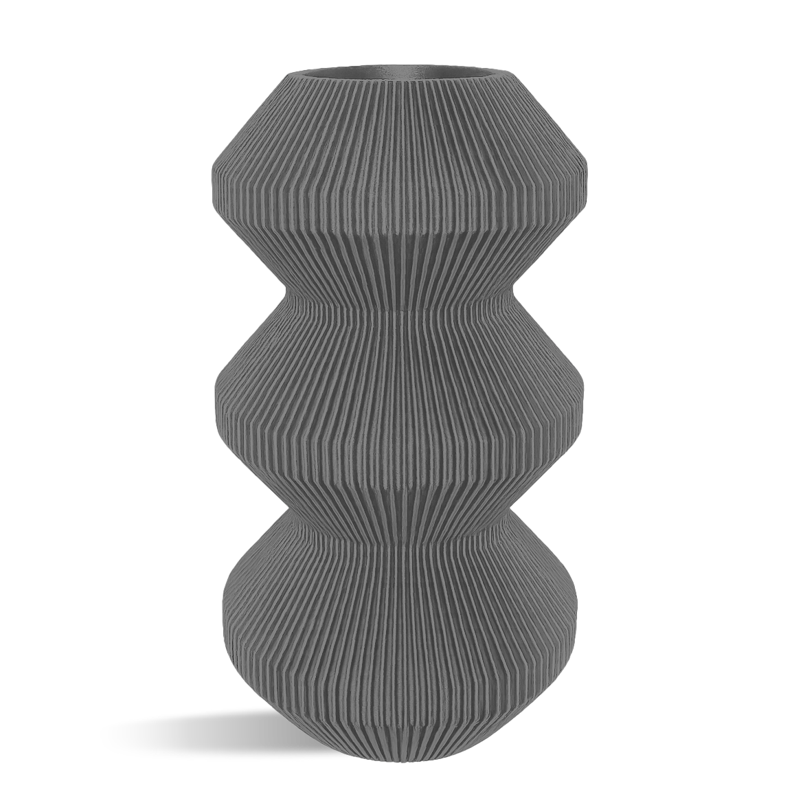 Pivot Decorative Vase - stripes