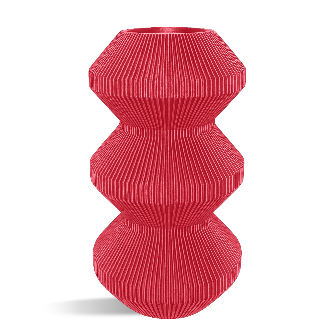 Pivot Decorative Vase - stripes