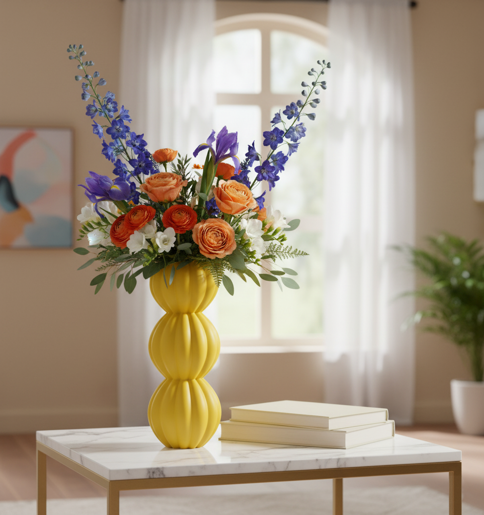 Stackable Vase Pumpkin - Trio