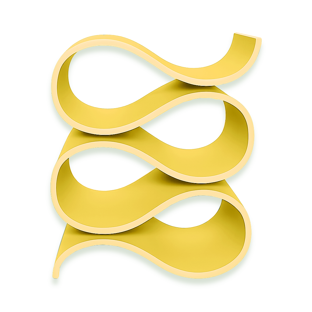 Ribbon Home Sculpture