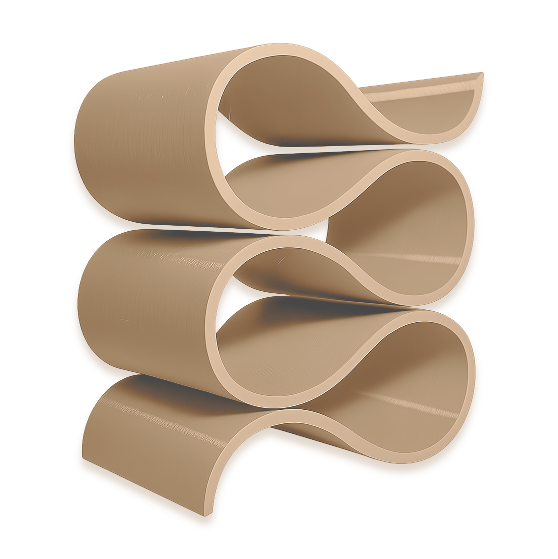 Ribbon Home Sculpture