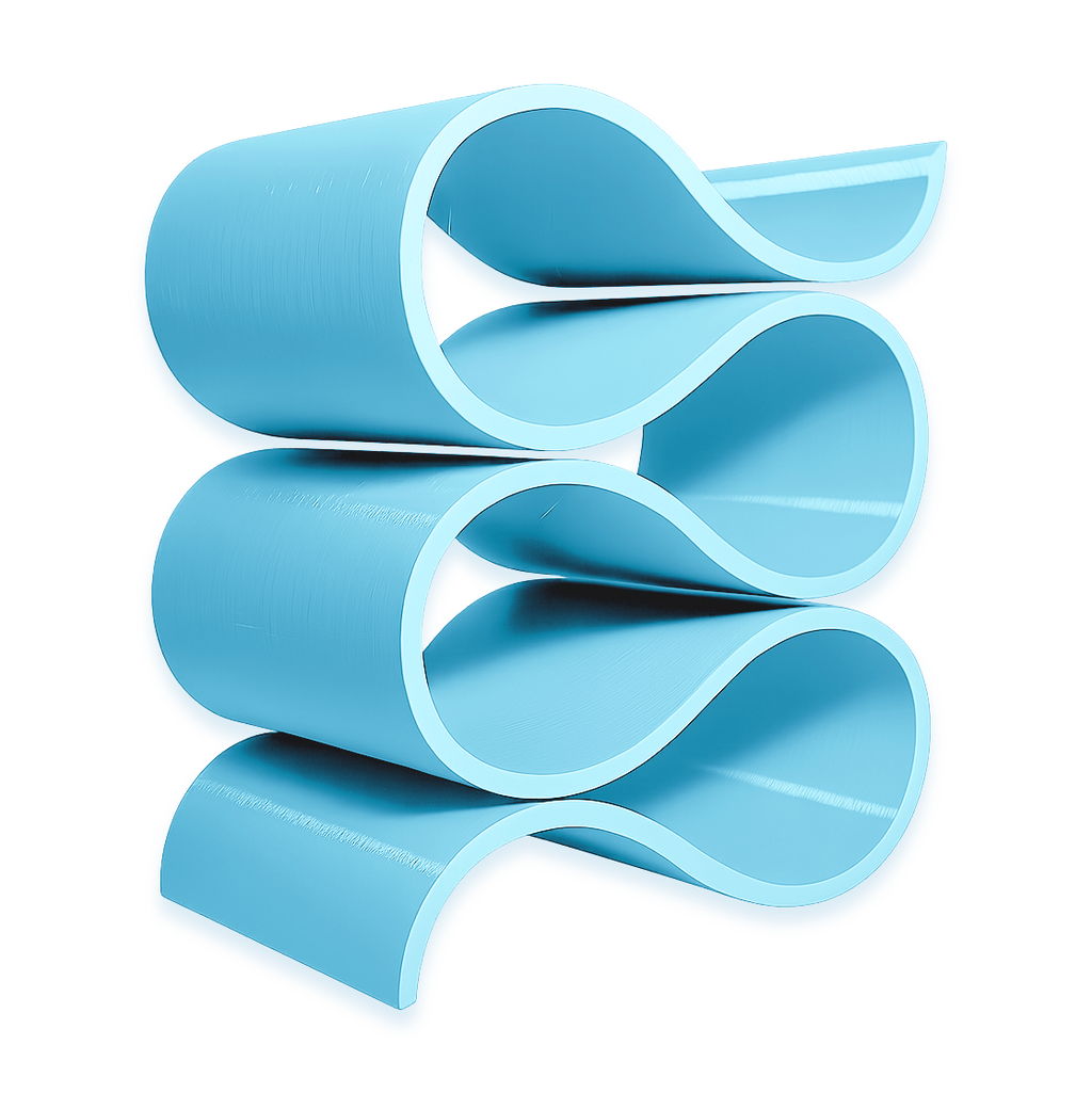 Ribbon Home Sculpture