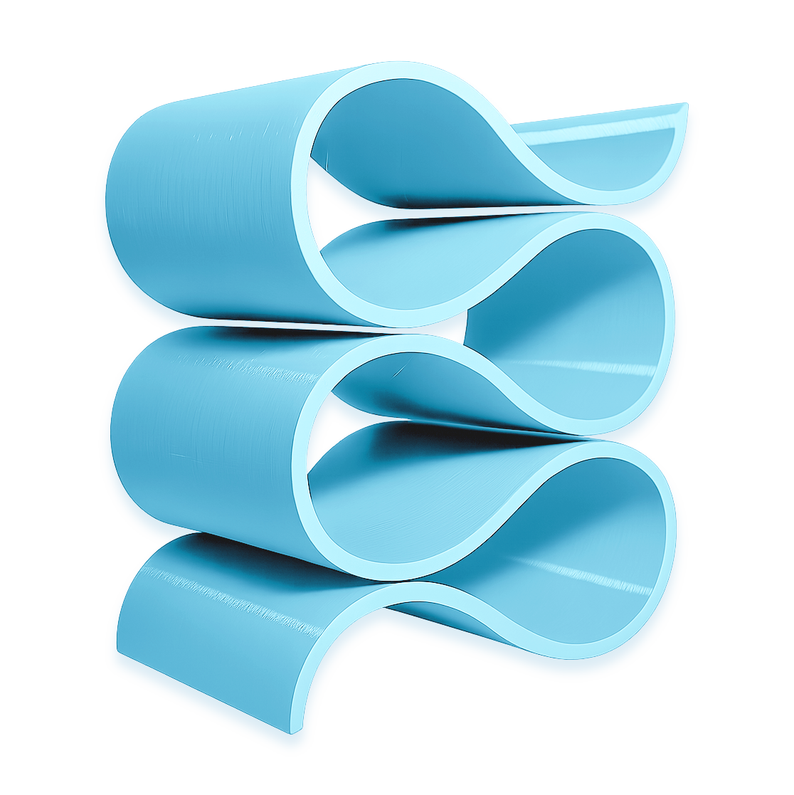 Ribbon Home Sculpture