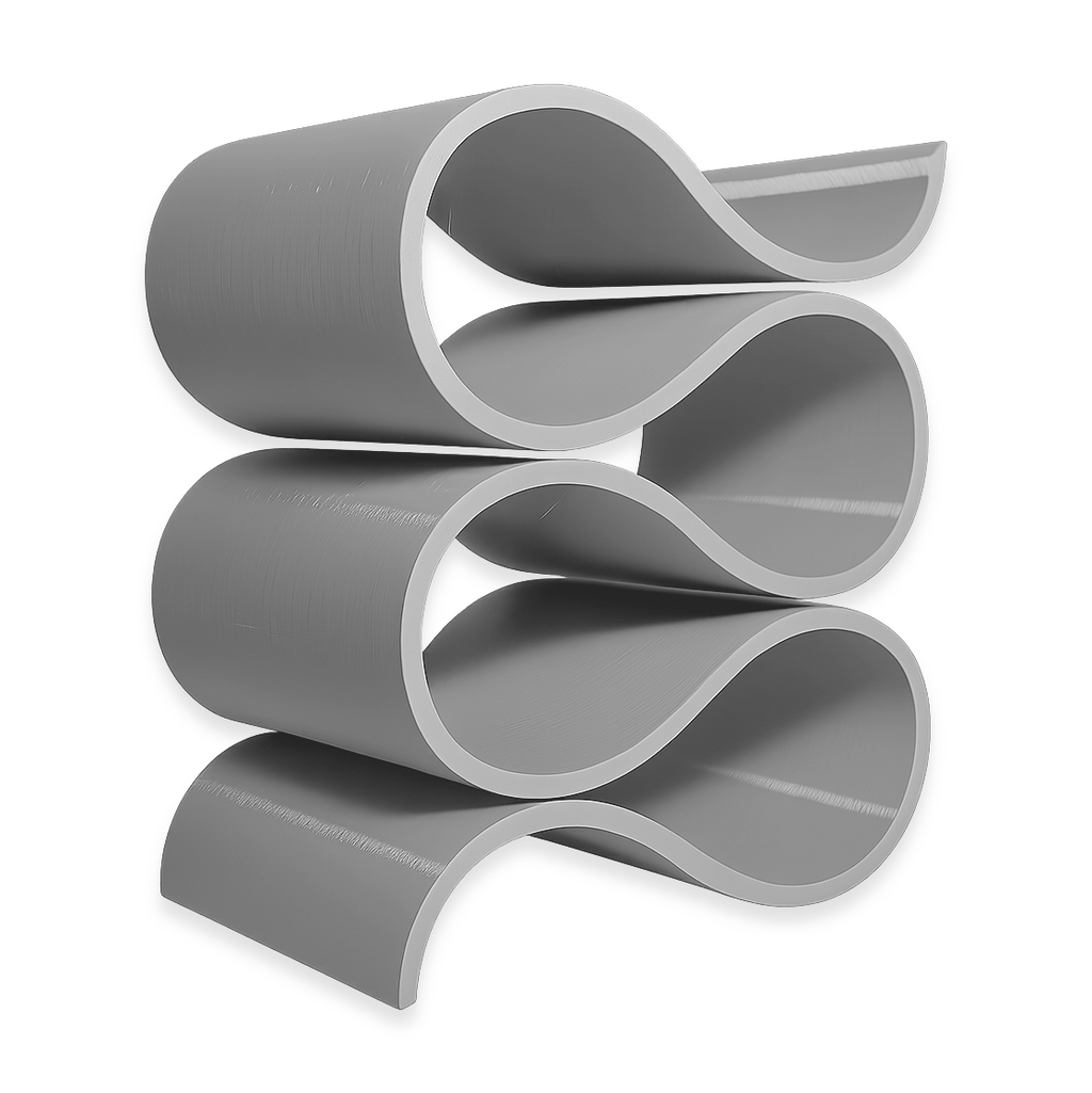 Ribbon Home Sculpture