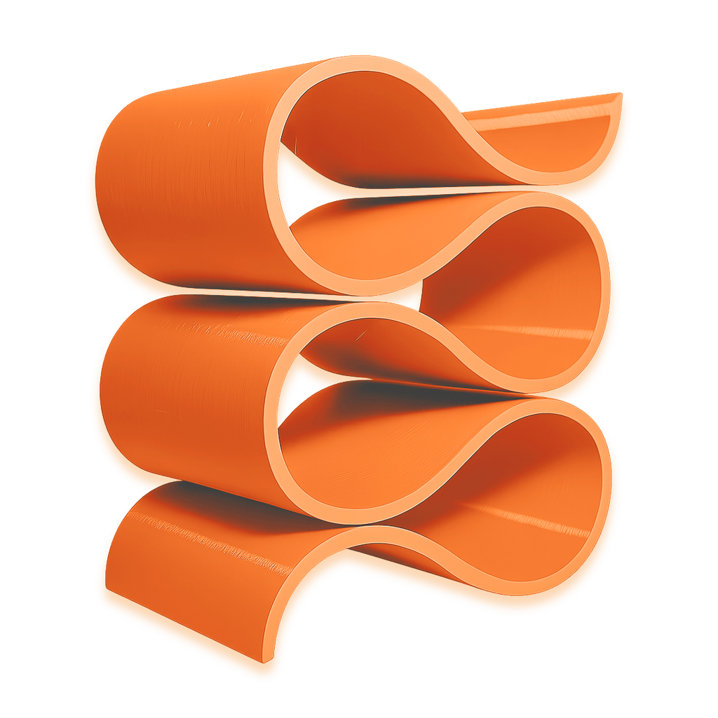 Ribbon Home Sculpture