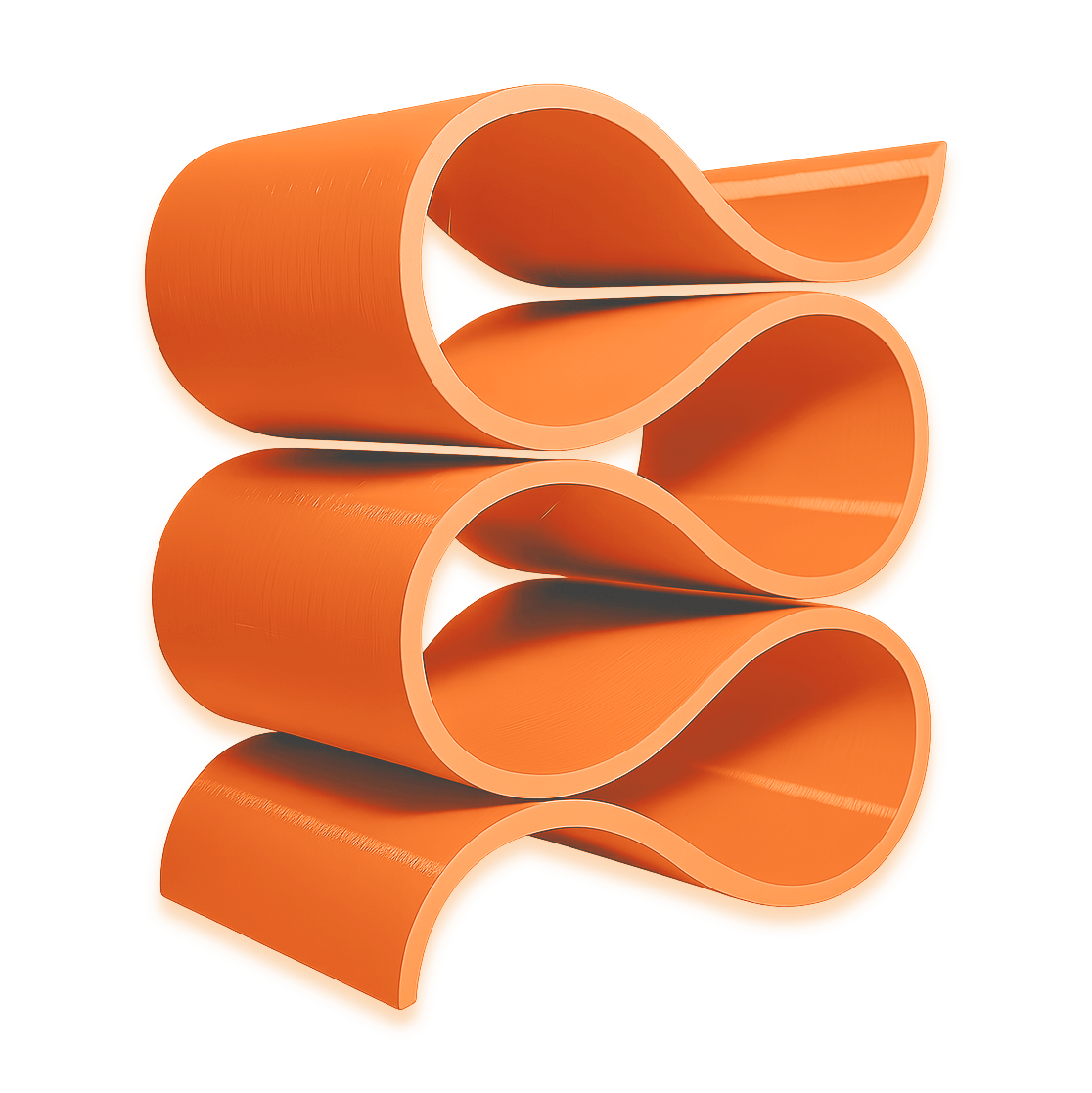 Ribbon Home Sculpture