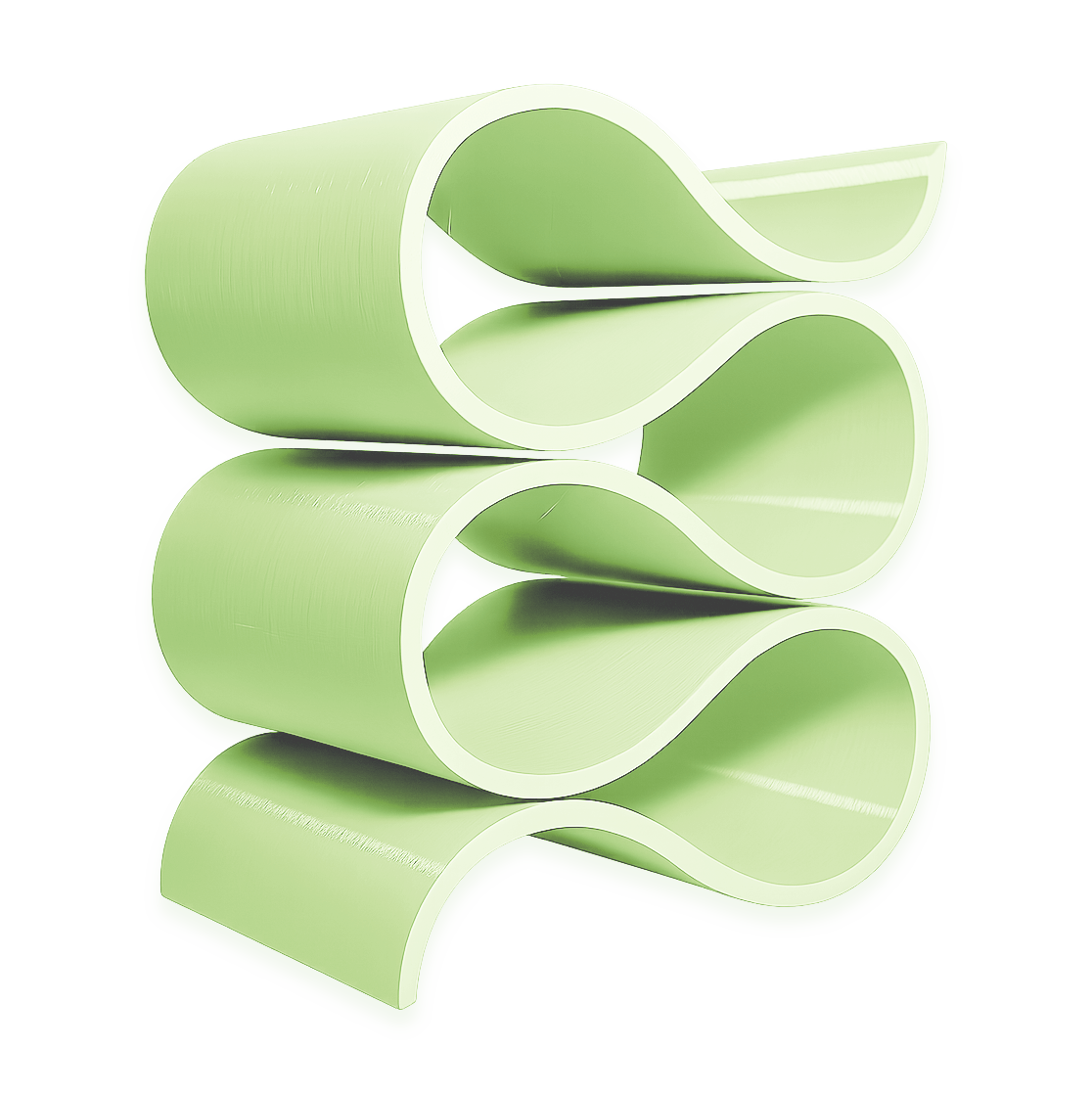 Ribbon Home Sculpture