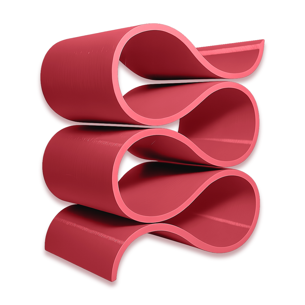 Ribbon Home Sculpture