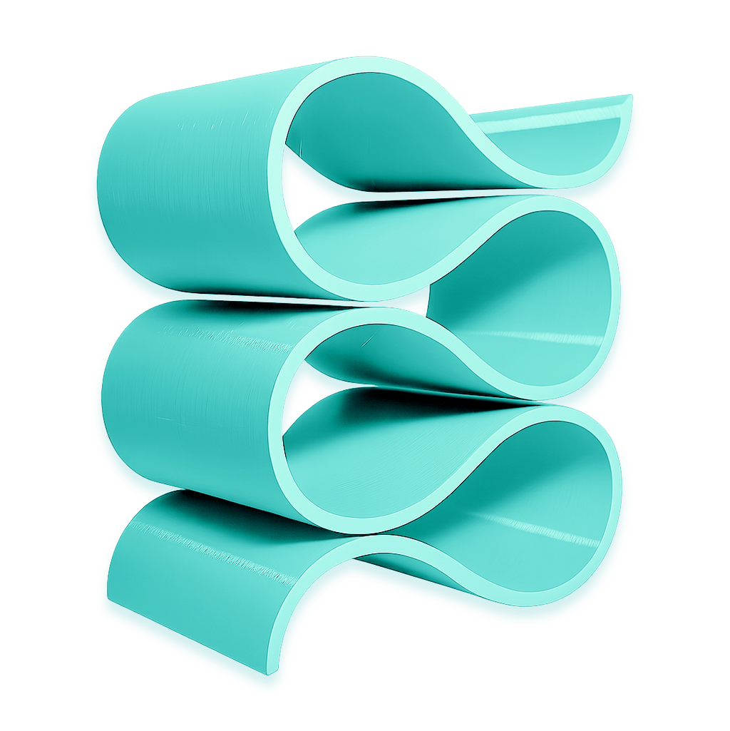 Ribbon Home Sculpture