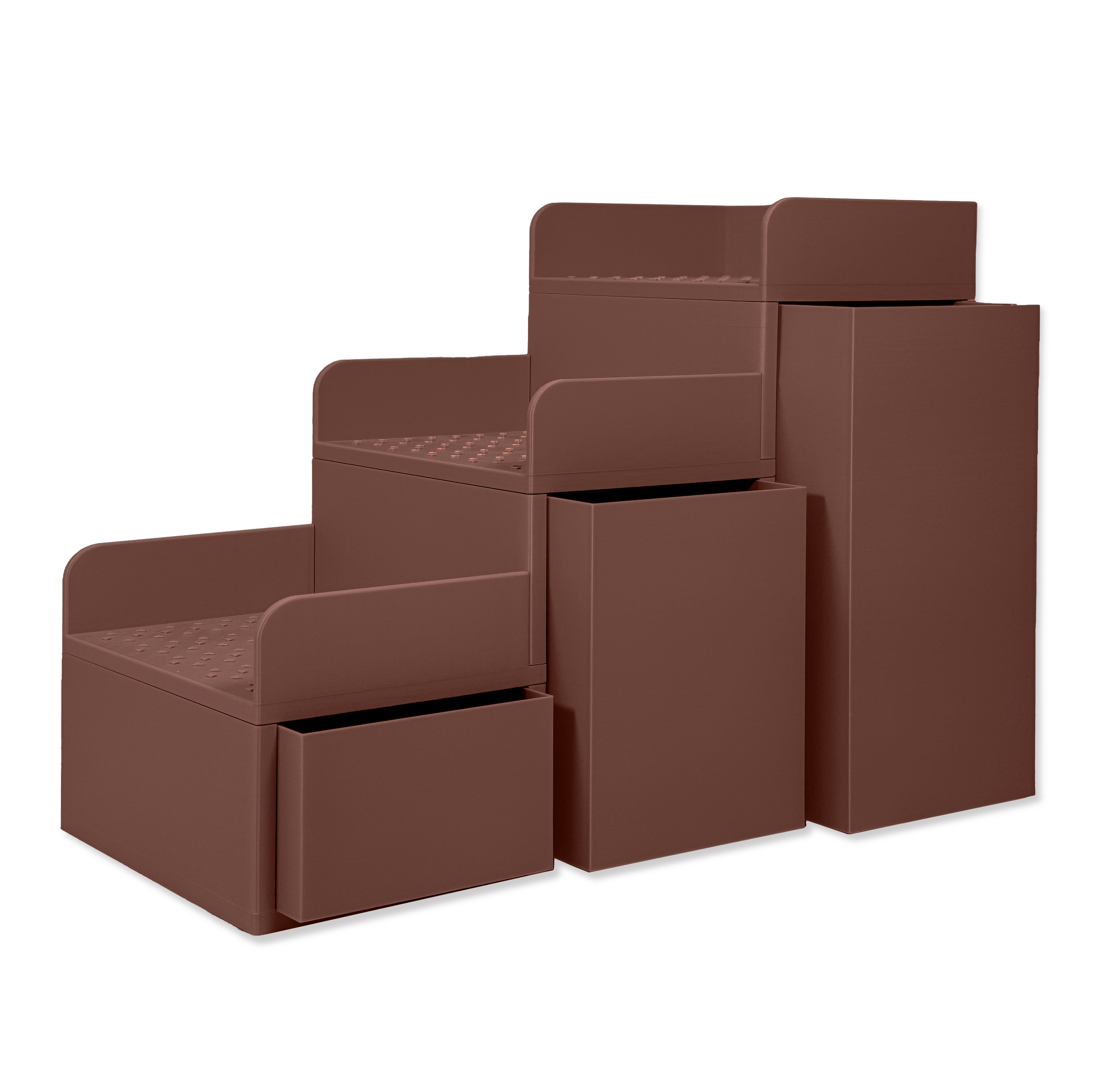 Pet Stairs Medianita - set with Storage Drawers