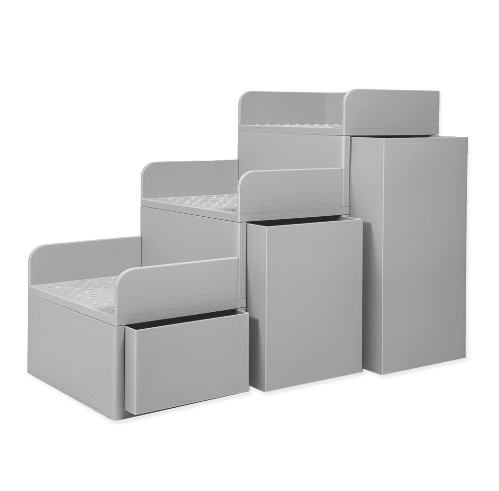 Pet Stairs Medianita - set with Storage Drawers